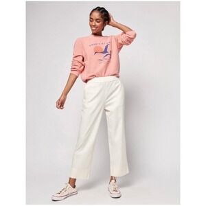 Faherty Every Day Organic Cotton Pants in Pumice Coastal Beachy Size‎ Large